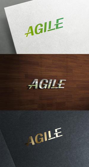 株式会社ガラパゴス (glpgs-lance)さんのコピー・印刷の会社「AGILE」のロゴへの提案