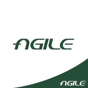 ロゴ研究所 (rogomaru)さんのコピー・印刷の会社「AGILE」のロゴへの提案