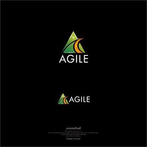 onesize fit’s all (onesizefitsall)さんのコピー・印刷の会社「AGILE」のロゴへの提案