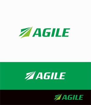 forever (Doing1248)さんのコピー・印刷の会社「AGILE」のロゴへの提案