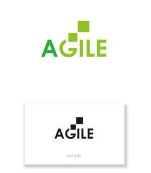 serve2000 (serve2000)さんのコピー・印刷の会社「AGILE」のロゴへの提案