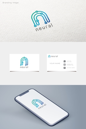 Naroku Design (masa_76)さんのIT系の集客サービス会社「neural」のロゴへの提案