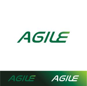 y’s-design (ys-design_2017)さんのコピー・印刷の会社「AGILE」のロゴへの提案