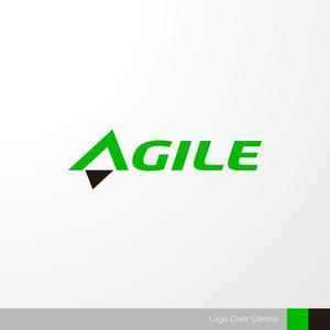 ＊ sa_akutsu ＊ (sa_akutsu)さんのコピー・印刷の会社「AGILE」のロゴへの提案