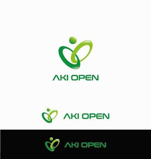 DeeDeeGraphics (DeeDeeGraphics)さんの[コンペ]自社開発、テニス専門webアプリケーション「AKI OPEN」のロゴデザインへの提案