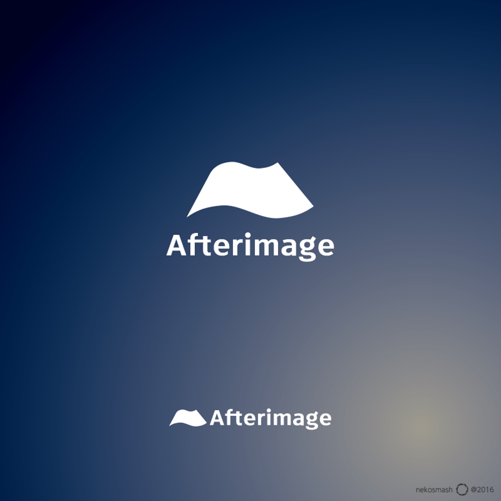 イベント系CG映像制作スタジオ「Afterimage」のロゴ