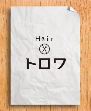 sabaku_design (sbk_designs)さんの美容室のシンプルなロゴへの提案