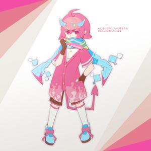 駒込ブーツ (komagome_B2)さんのバーチャルユーチューバーのキャラクターデザインへの提案