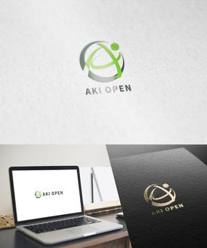 andy2525 (andy_design)さんの[コンペ]自社開発、テニス専門webアプリケーション「AKI OPEN」のロゴデザインへの提案