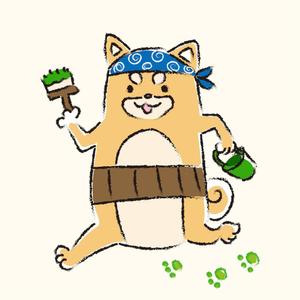 Taro (fuji_tenten)さんの柴犬のキャラクターデザインへの提案