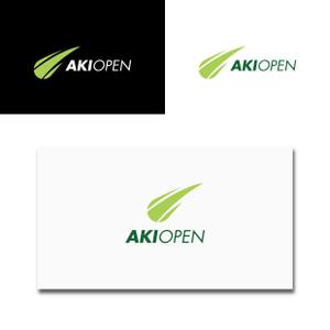 sobeaut (m_sobeaut)さんの[コンペ]自社開発、テニス専門webアプリケーション「AKI OPEN」のロゴデザインへの提案