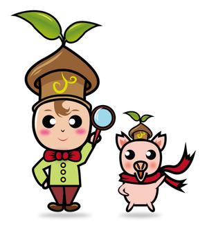 super_flyさんの不動産会社のマスコットキャラクター制作への提案