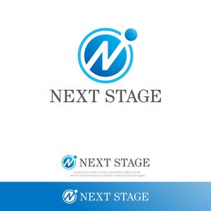 hi06_design (hi06)さんの企業の人材育成研修のスローガンタイトル「NEXT STAGE」のロゴへの提案
