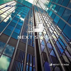 コトブキヤ (kyo-mei)さんの企業の人材育成研修のスローガンタイトル「NEXT STAGE」のロゴへの提案