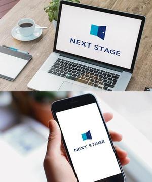 コトブキヤ (kyo-mei)さんの企業の人材育成研修のスローガンタイトル「NEXT STAGE」のロゴへの提案