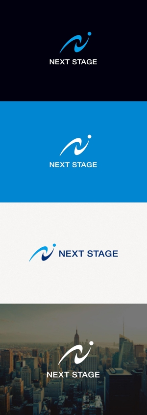 tanaka10 (tanaka10)さんの企業の人材育成研修のスローガンタイトル「NEXT STAGE」のロゴへの提案