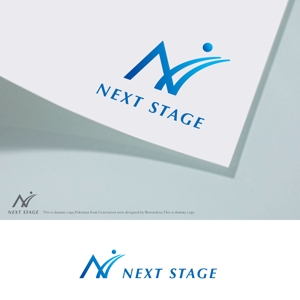 Morinohito (Morinohito)さんの企業の人材育成研修のスローガンタイトル「NEXT STAGE」のロゴへの提案