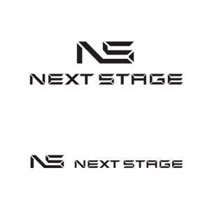plus X (april48)さんの企業の人材育成研修のスローガンタイトル「NEXT STAGE」のロゴへの提案