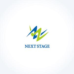 ハナトラ (hanatora)さんの企業の人材育成研修のスローガンタイトル「NEXT STAGE」のロゴへの提案