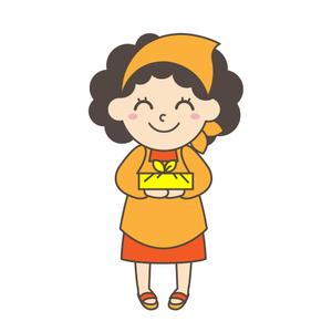 AmeYA (ame008)さんの高齢者向け宅配弁当「イメージキャラクター」イラストのデザインへの提案