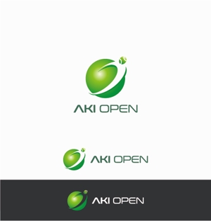 DeeDeeGraphics (DeeDeeGraphics)さんの[コンペ]自社開発、テニス専門webアプリケーション「AKI OPEN」のロゴデザインへの提案