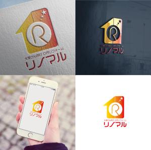atsokt design (atsokt)さんの大家さん向け　０円リフォーム「リノマル」　　　のロゴへの提案