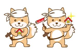 akegarasu  (akegarasu)さんの柴犬のキャラクターデザインへの提案