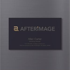 gou3 design (ysgou3)さんのイベント系CG映像制作スタジオ「Afterimage」のロゴへの提案