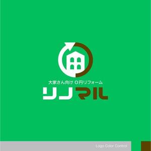 ＊ sa_akutsu ＊ (sa_akutsu)さんの大家さん向け　０円リフォーム「リノマル」　　　のロゴへの提案