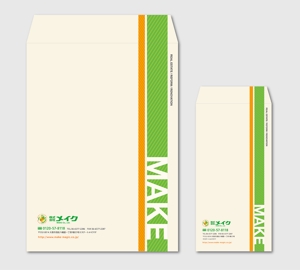sync design (sync_design)さんの会社で使用の角2・長3の封筒のデザインへの提案