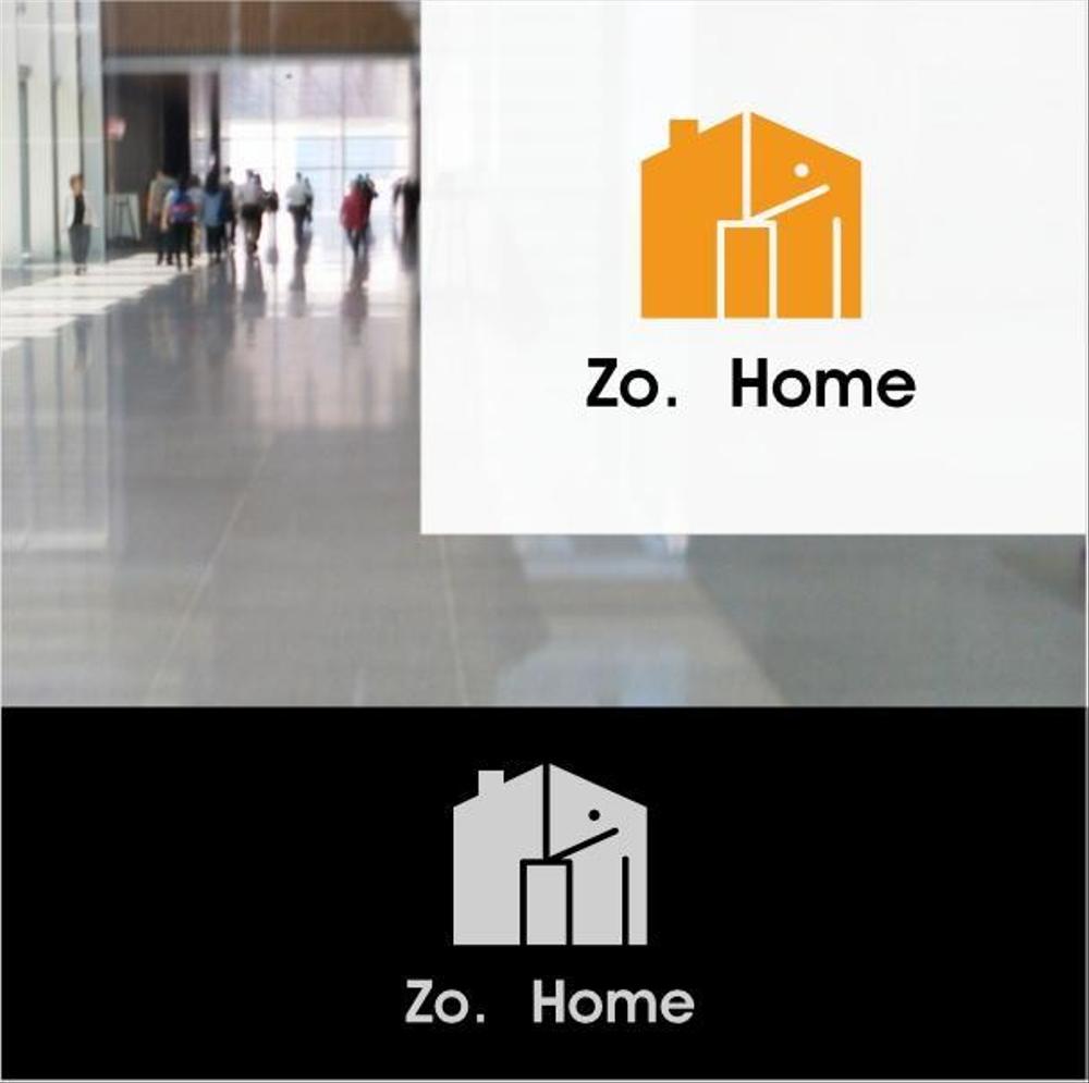 株式会社「Ｚｏ．Ｈｏｍｅ」のロゴデザイン