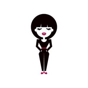 植村 晃子 (pepper13)さんの20代以上の大人の女性向きレディースアパレルキャラクターデザインへの提案