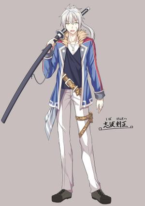 吼来ユウ (kurai_yuu)さんのバーチャルユーチューバーのキャラクターデザインへの提案
