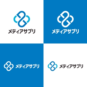 LLDESIGN (ichimaruyon)さんのウェブメディア「メディアサプリ」のロゴ作成のお仕事への提案
