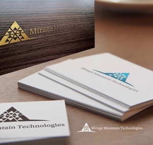 KOZ-DESIGN (saki8)さんのAIを活用した投資関連事業を行うフィンテック・スタートアップ「Mirage Mountain Technologies」のロゴへの提案