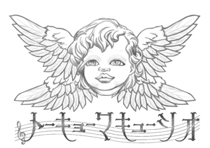 Atelier CYBER 彩想　 (Atelier_CYBER)さんの天使の顔のイラストロゴ　(バンドロゴ)への提案