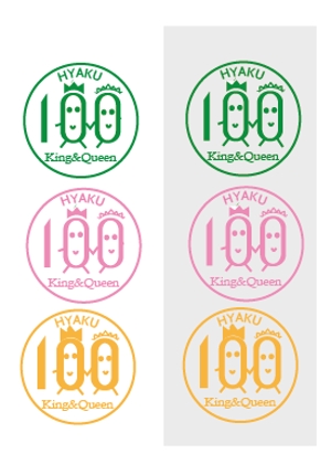 creative1 (AkihikoMiyamoto)さんの１００均レビューサイト「１００king-queen」のロゴの仕事への提案