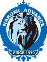 BrandingDesign M.C (MINO)さんの立ちライオン風 NARUMI ADVANCEのロゴ作成への提案