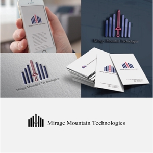 drkigawa (drkigawa)さんのAIを活用した投資関連事業を行うフィンテック・スタートアップ「Mirage Mountain Technologies」のロゴへの提案