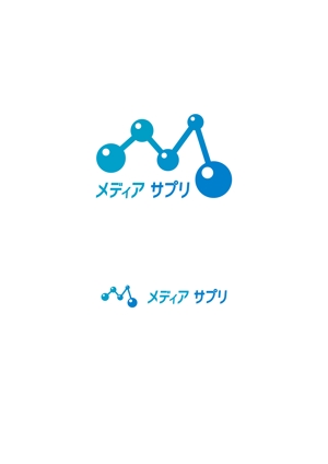 bracafeinc (bracafeinc)さんのウェブメディア「メディアサプリ」のロゴ作成のお仕事への提案