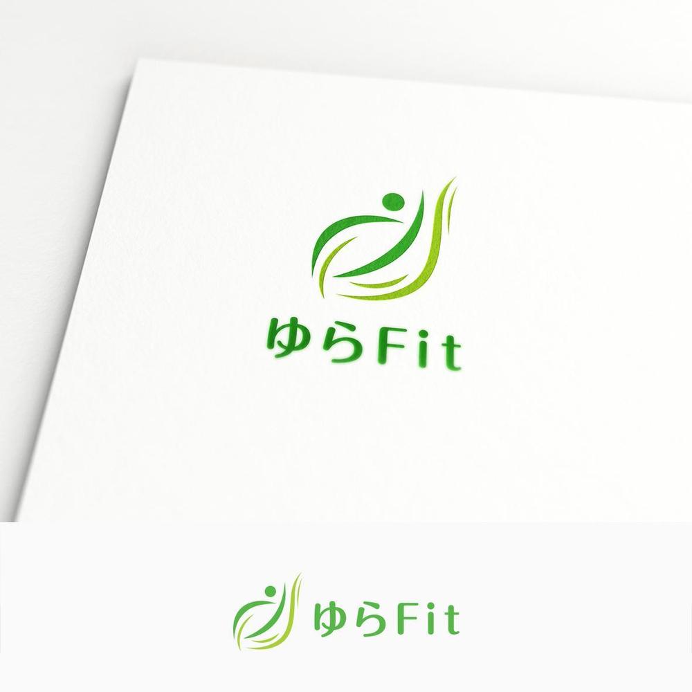 リハビリ系介護施設　「ゆらFit」　のロゴ(商標登録予定なし)