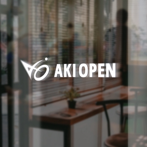 sazuki (sazuki)さんの[コンペ]自社開発、テニス専門webアプリケーション「AKI OPEN」のロゴデザインへの提案
