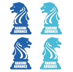 FISHERMAN (FISHERMAN)さんの立ちライオン風 NARUMI ADVANCEのロゴ作成への提案