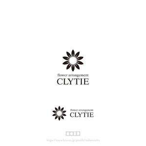  nobuworks (nobuworks)さんのフラワーアレンジメント「CLYTIE(クリティエ)」のロゴへの提案