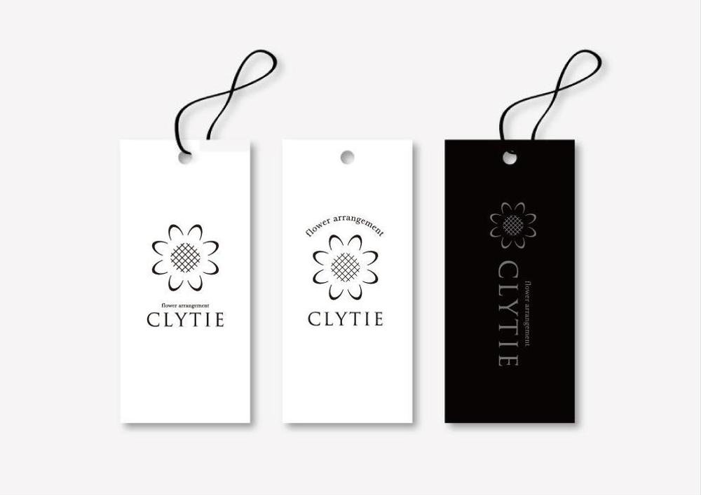 フラワーアレンジメント「CLYTIE(クリティエ)」のロゴ