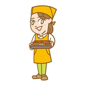 さんの高齢者向け宅配弁当「イメージキャラクター」イラストのデザインへの提案