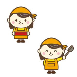 Design co.que (coque0033)さんの高齢者向け宅配弁当「イメージキャラクター」イラストのデザインへの提案