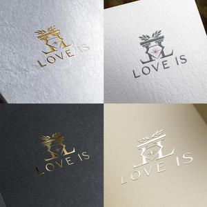 lightworker (lightworker)さんのダイヤモンドジュエリー会社「LOVE IS」のHPやリングケースなどに使用するロゴの作成をお願いしますへの提案