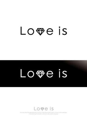 魔法スタジオ (mahou-phot)さんのダイヤモンドジュエリー会社「LOVE IS」のHPやリングケースなどに使用するロゴの作成をお願いしますへの提案