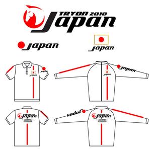 zbb27430 (zbb27430)さんの馬術競技世界選手権の日本代表チームのポロシャツならびにウィンドブレーカーデザインへの提案